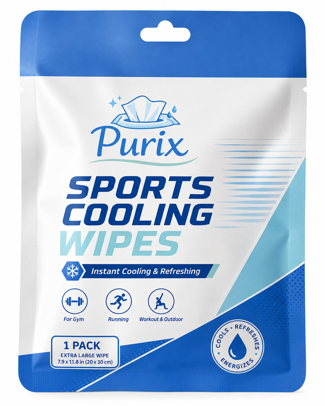 Purix On-the-Go Body Wipes