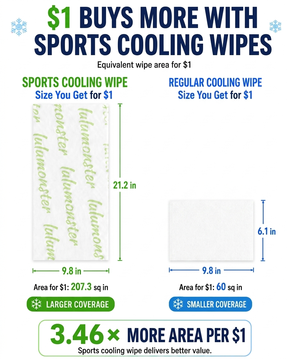 Purix On-the-Go Body Cooling Towel Wipes