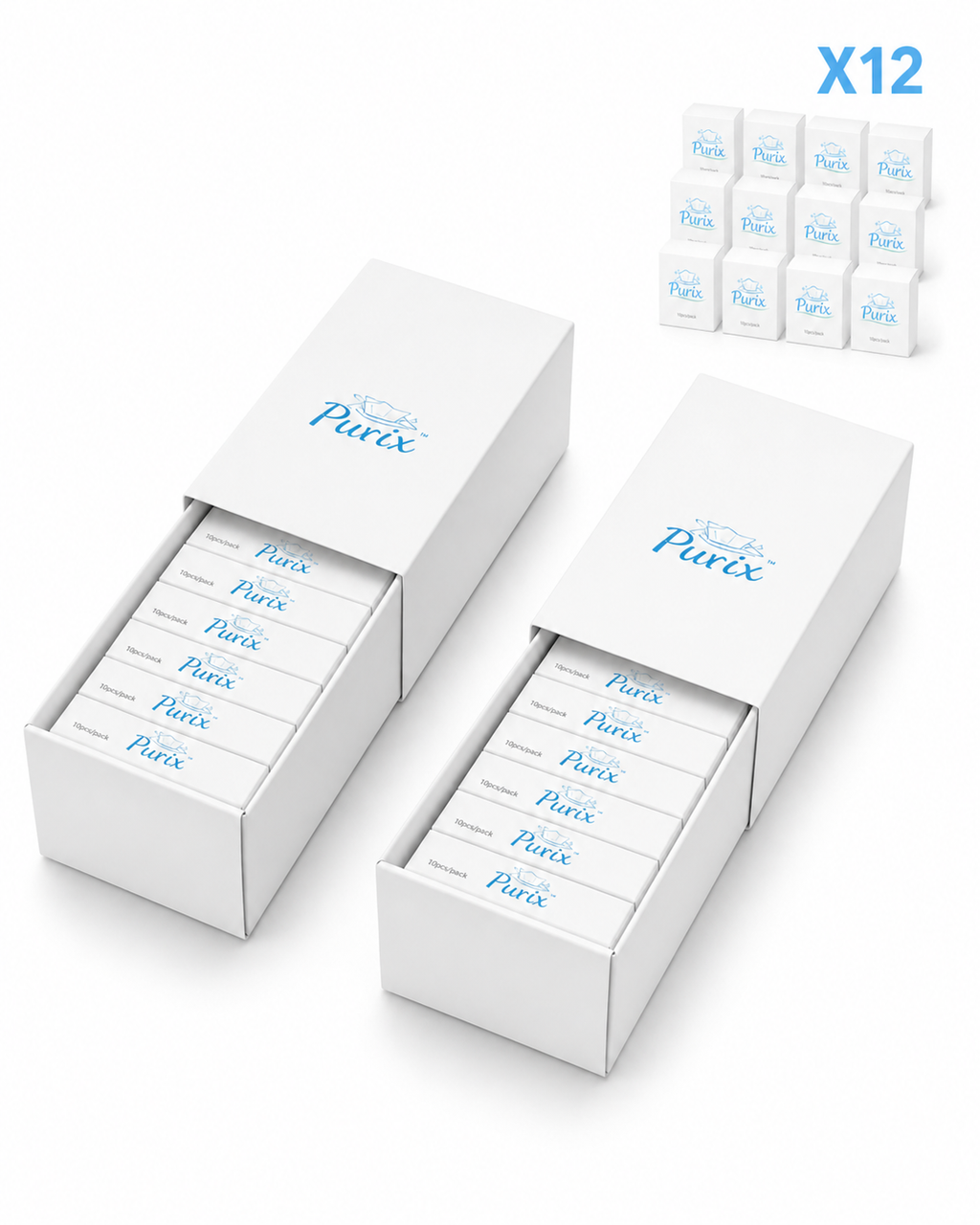 Purix Field Durable-Ready Lens Wipes —120 pcs